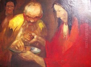 Isaac Blesses Jacob With His Birth Right