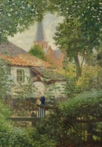""coin De Village A Wachtebeke"" by Henri Van Melle