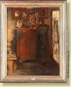 Femme Dans Un Interieur by Henri Van Melle