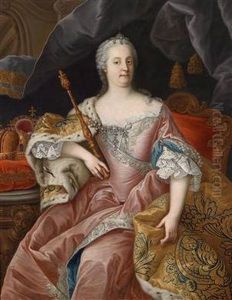 Portraits Of Emperor Franz I Stephan And His Wife