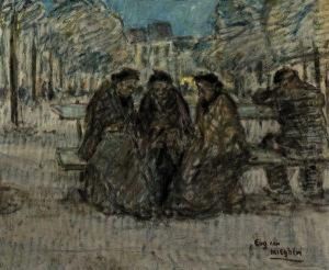 Les Petites Vieilles by Eugeen Van Mieghem