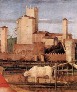 Madonna of the Meadow (detail 2) 1505