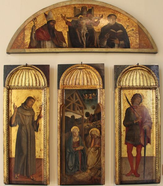 Nativity Triptych 1460-64 - view 1