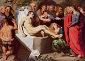 La Risurrezione Di Lazzaro by Pieter van Mol