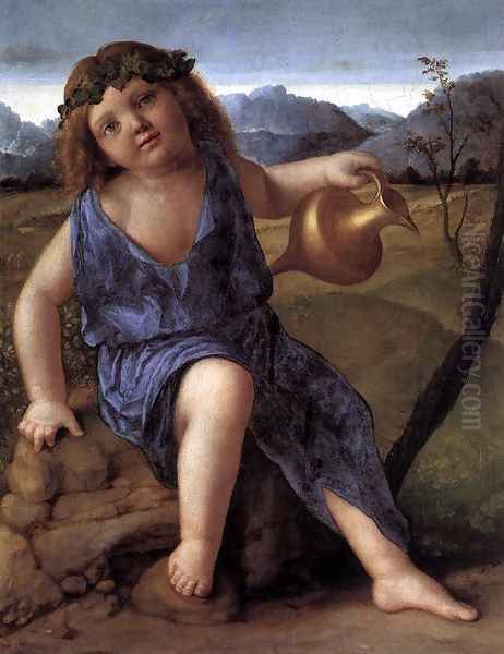 Young Bacchus c. 1514 - view 1