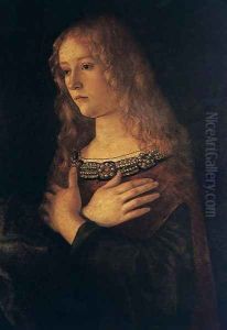 Sacred Conversation (detail 1) c. 1490 by Giovanni Bellini