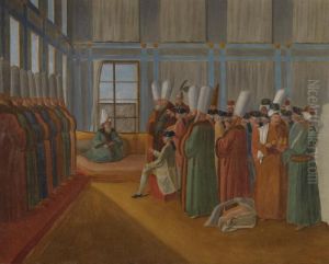 Reception Of A European Ambassador With The Grand Vizier