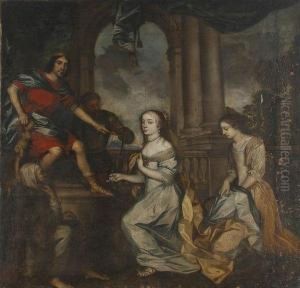 Salomon Recevant La Reine De Saba