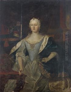 Portrait De Marie-therese D'autriche Portrait De Marie-therese D'autriche