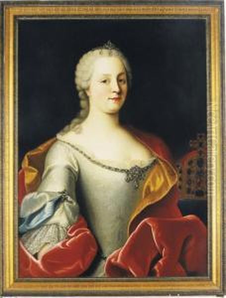 Portrait Of Empress Maria Theresa Of Austria - view 1