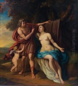 Venus Et Adonis by Jan van Neck