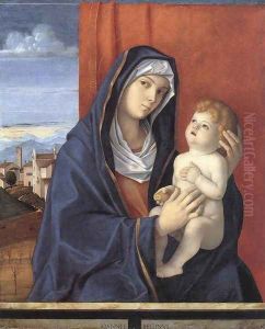 Madonna and Child 1485-90 by Giovanni Bellini