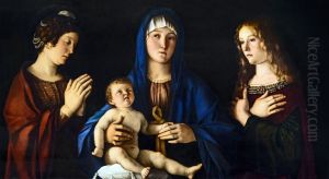 Sacred Conversation c. 1490 by Giovanni Bellini