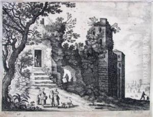 Die Ruine. by Willem van, the Younger Nieulandt