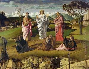 The Transfiguration 1480 by Giovanni Bellini