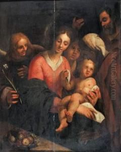 Sacra Familia by Adam van Noort