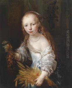 Portrait Of A Young Girl As Ceres