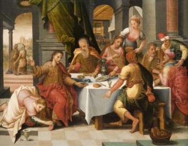 Marie-madeleine Lavant Les Pieds Du Christ - view 1