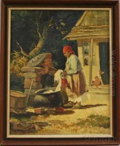 African-american Washerwoman