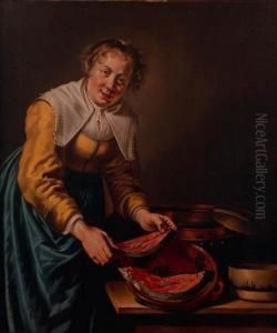 Femme A Sa Cuisine