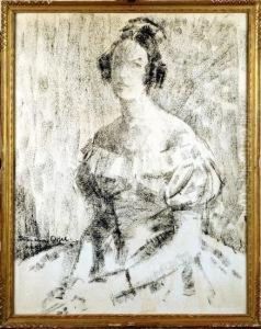 [portrait De Jeune Femme] by Constant, Stan Van Offel