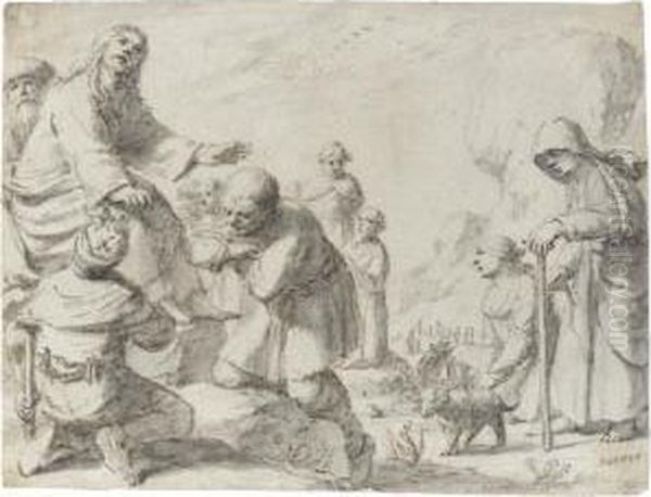 Christ Curing The Sick - view 1