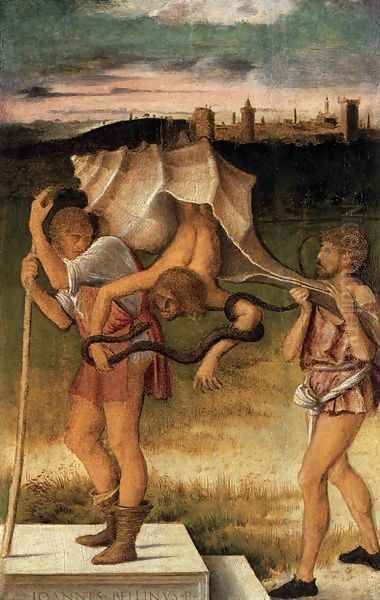 Four Allegories Prudence and Falsehood - view 1