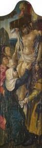 Descent From The Cross by Jacob Cornelisz. Van Oostsanen
