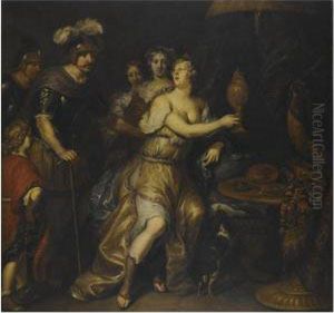 Sophonisba Receiving The Chalice by Kaspar Jakob Van Opstal