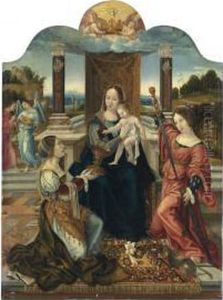 The Virgin And Child by Barend Van Orley