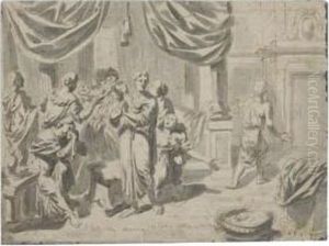 The Death Of Germanicus by Richard van Orley