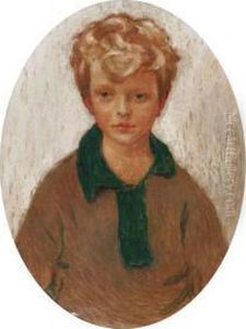 Portret Van Een Jongen by Tony Van Os