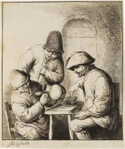 Der Leere Krug by Adriaen Jansz. Van Ostade