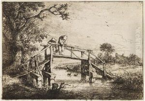 Der Angler by Adriaen Jansz. Van Ostade