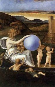 Four Allegories Fortune (or Melancholy) by Giovanni Bellini