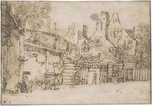 A Group Of Old Houses