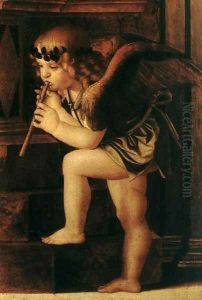 Frari Triptych (detail) 9 by Giovanni Bellini