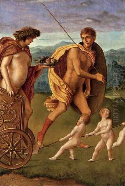 Four Allegories Lust (or Perseverance) - view 1
