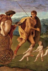 Four Allegories Lust (or Perseverance) by Giovanni Bellini