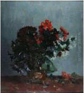 Stilleven Met Bloemen by Gottfried Van Pelt