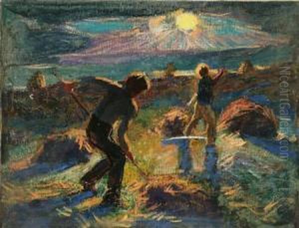 Haying - view 1