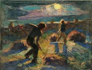 Haying by Dearing Van Perrine