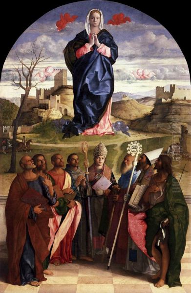 Virgin in Glory with Saints - view 1