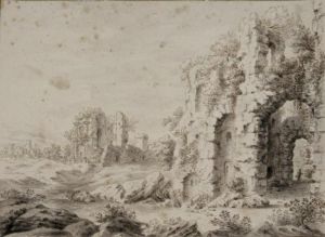 Ruines by Cornelis Van Poelenburch