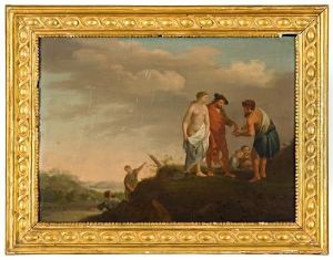 Il Venditore Di Schiave by Cornelis Van Poelenburch