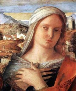 Madonna and Child with St John the Baptist and a Saint (detail) 2