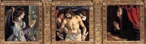 Polyptych of San Vincenzo Ferreri (detail) by Giovanni Bellini