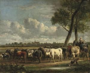 Rounding Up The Cattle