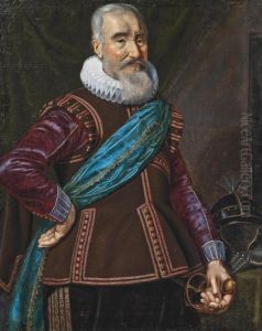 Portrait Of A Gentleman by Jan Anthonisz Van Ravesteyn