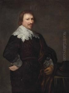 Portrait Of A Gentleman by Jan Anthonisz Van Ravesteyn